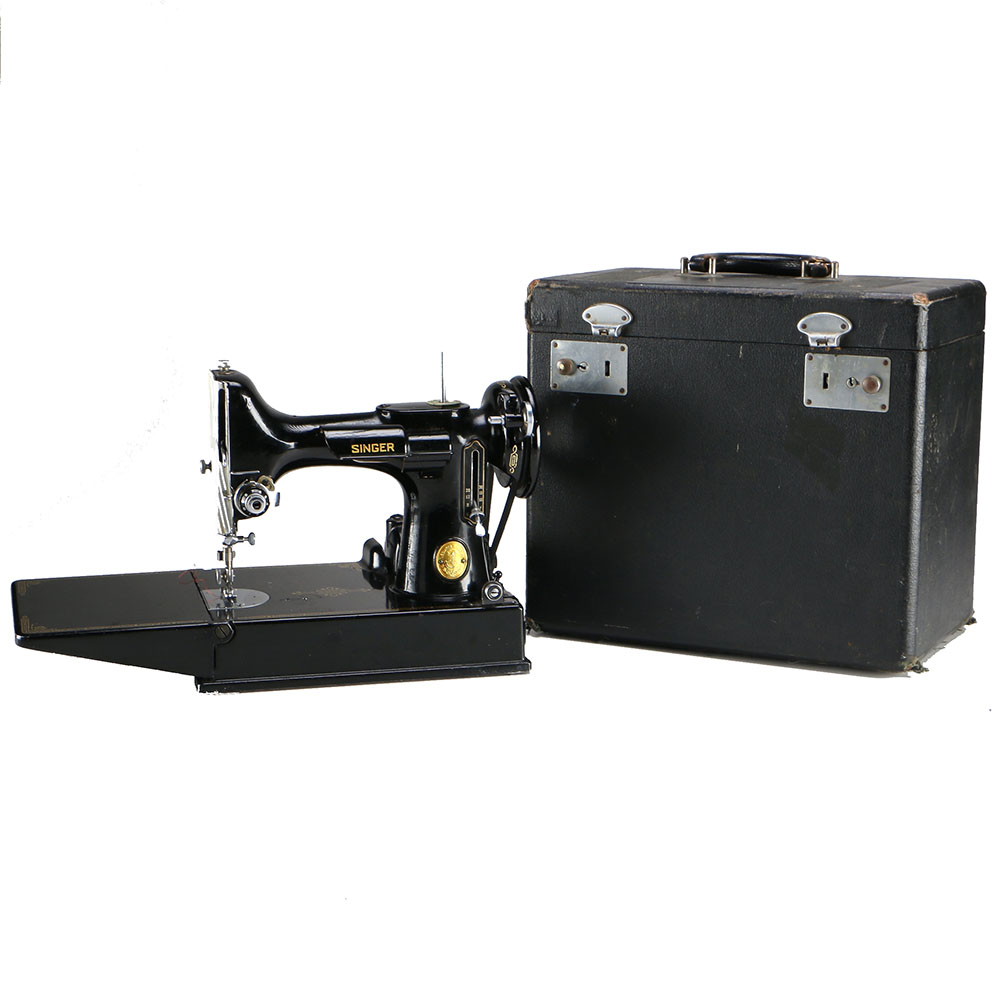 1948 Portable Electric Singer Sewing Machine