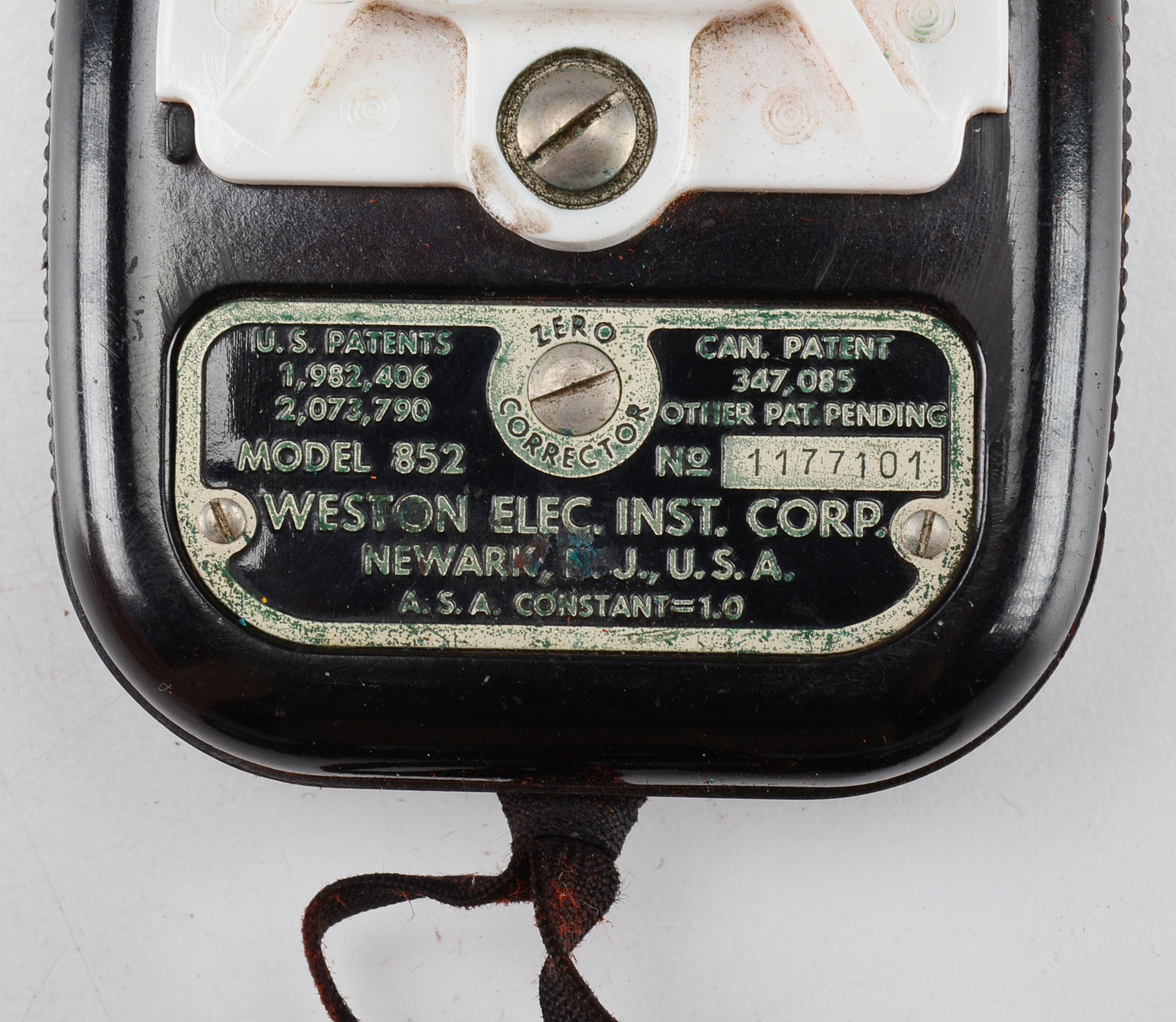 Circa 1950 Weston Cadet Model 852 Light Meter
