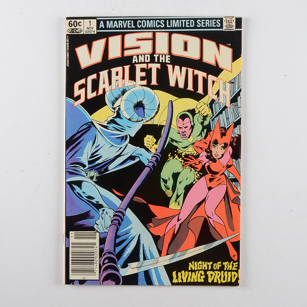 Marvel Comics Vision and the Scarlet Witch #1 issue