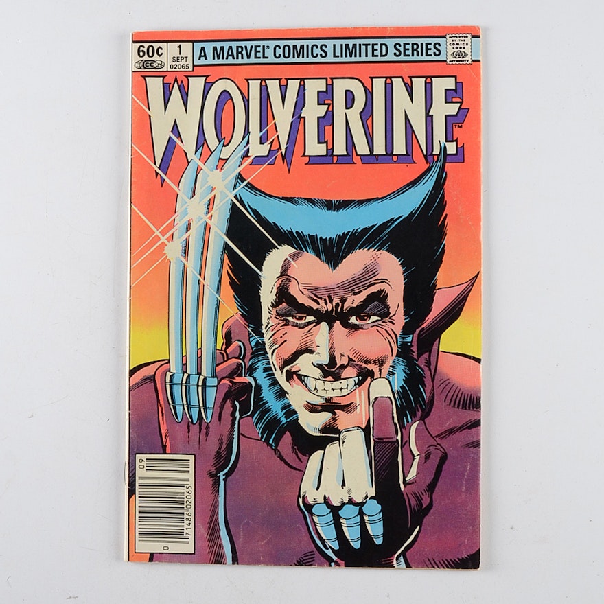 Marvel Wolverine Comic #1 September 1982