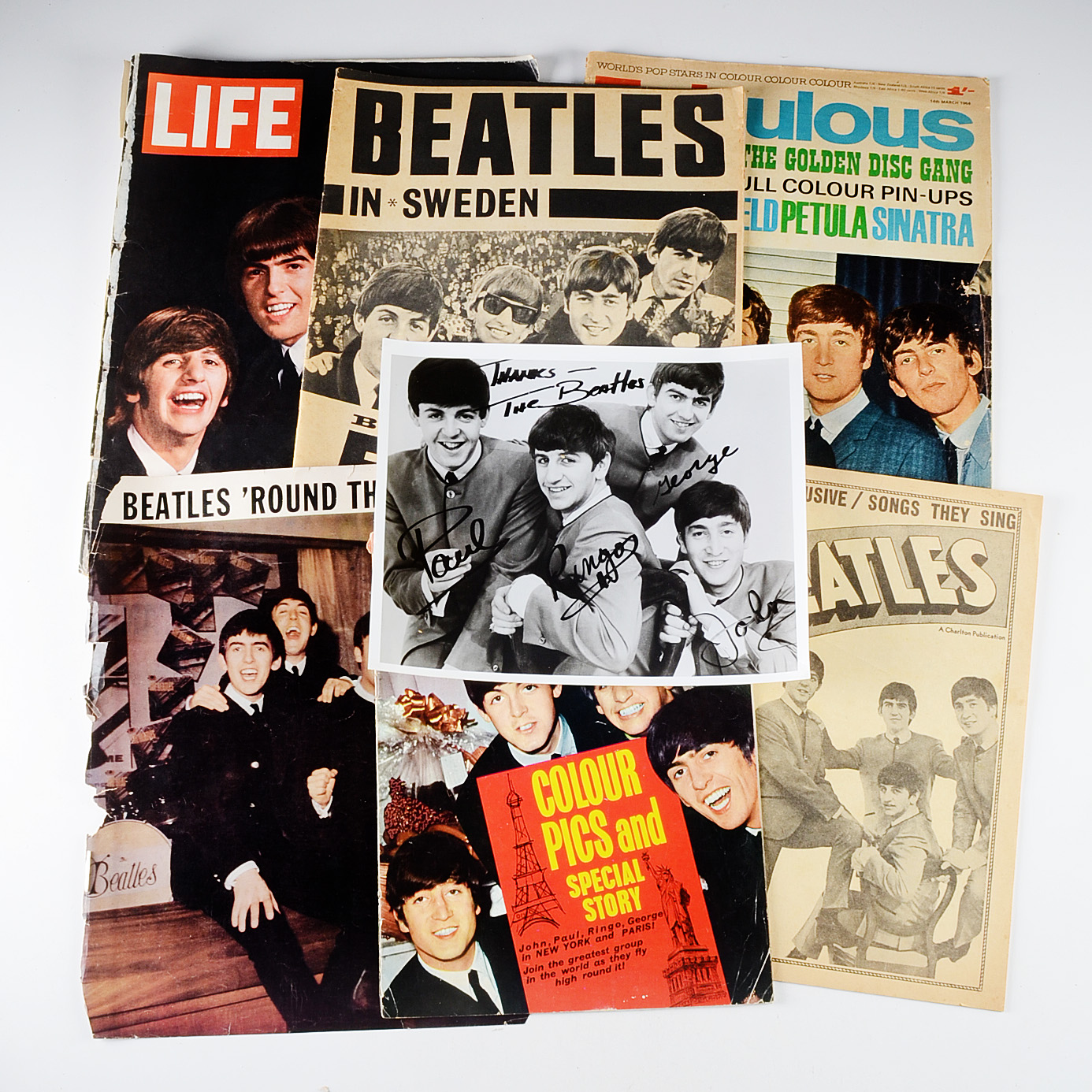 Beatles Memorabilia Lot