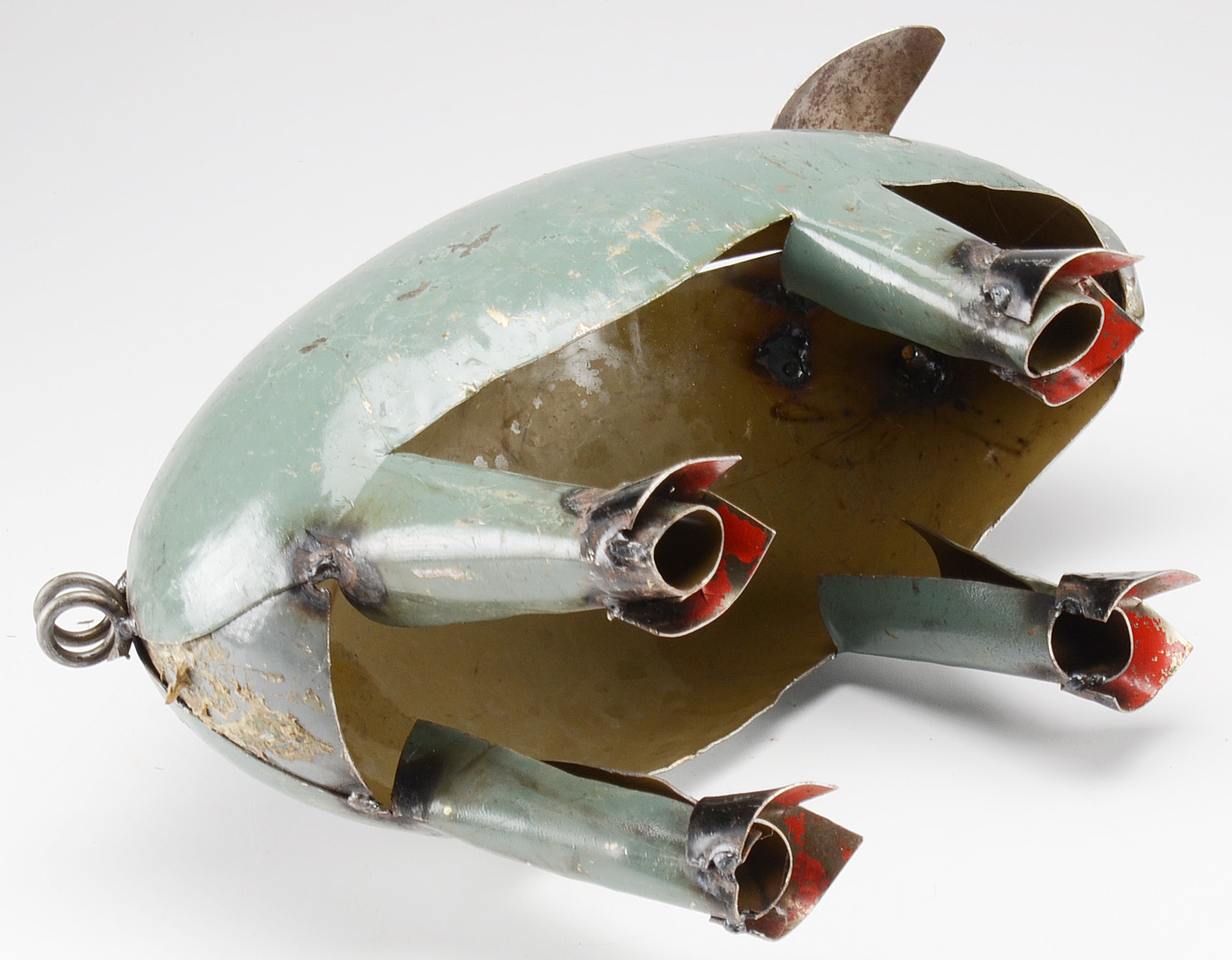 Artisan Crafted Metal Pig