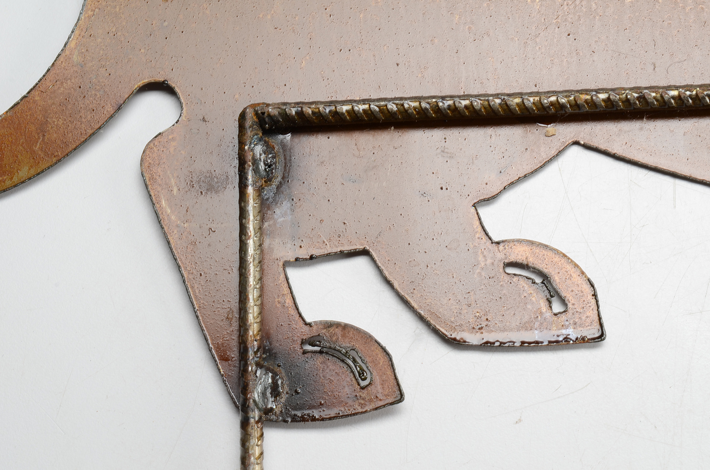 Cut Steel Dachshund Yard Decor