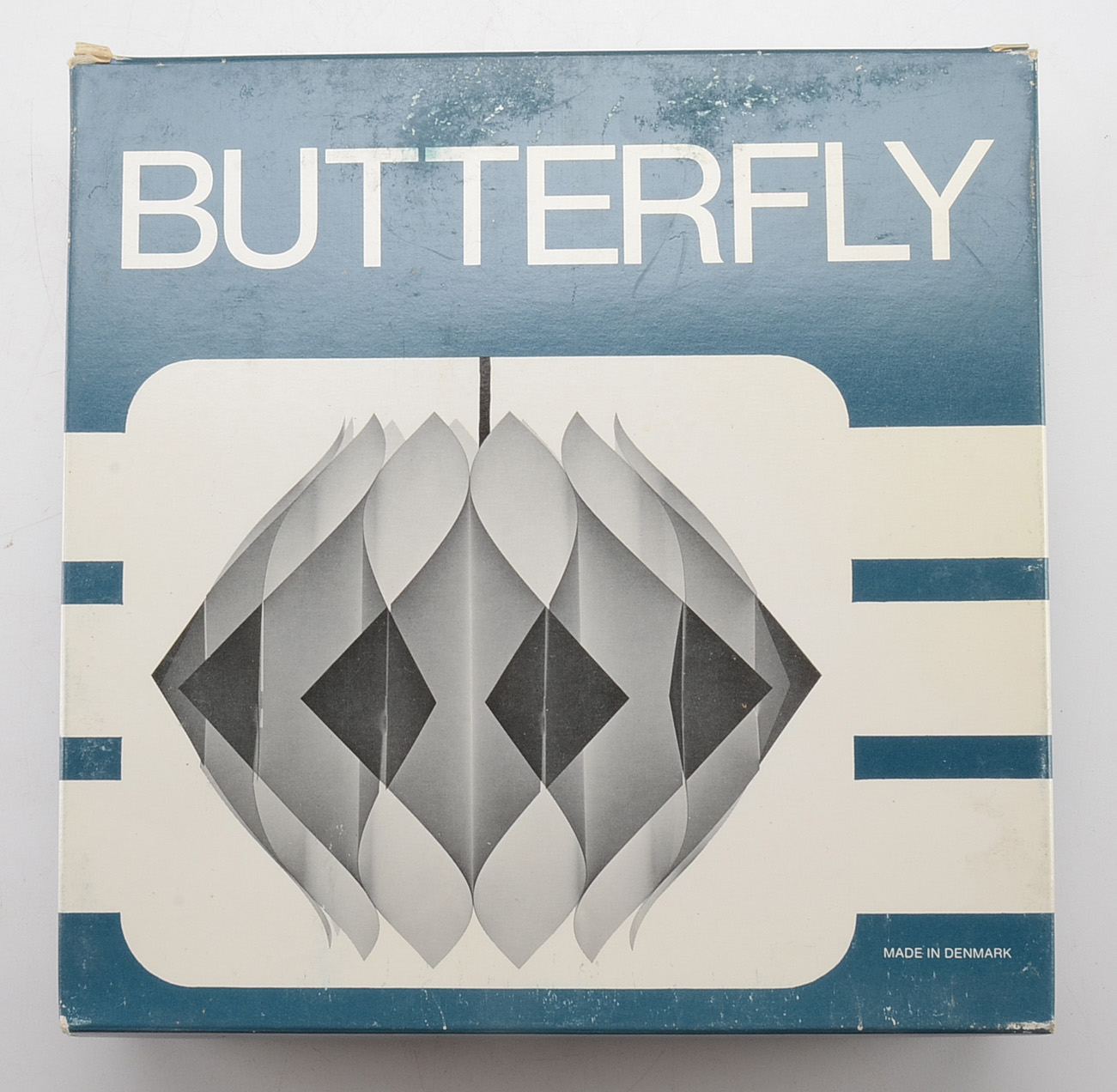 Two Mid Century Danish Hanging "Butterfly" Shades