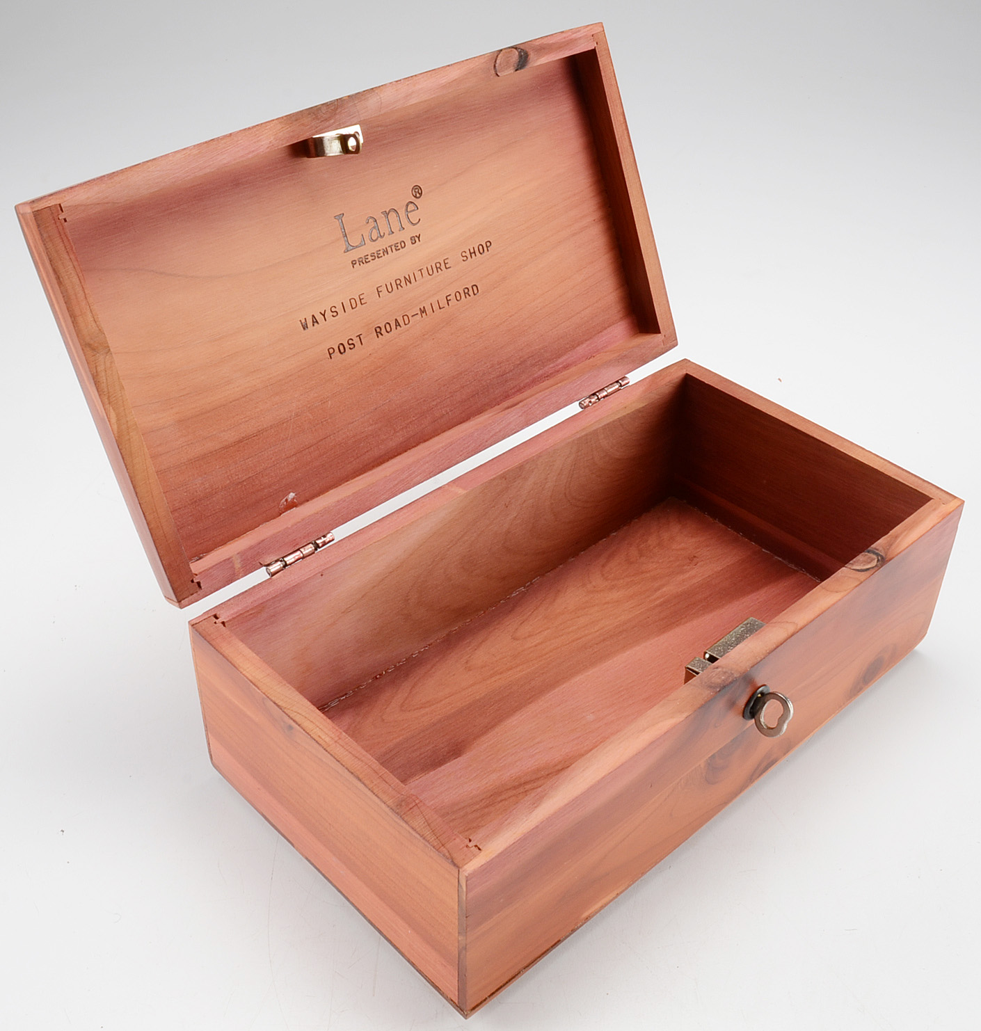 Two Miniature Lane Cedar Boxes