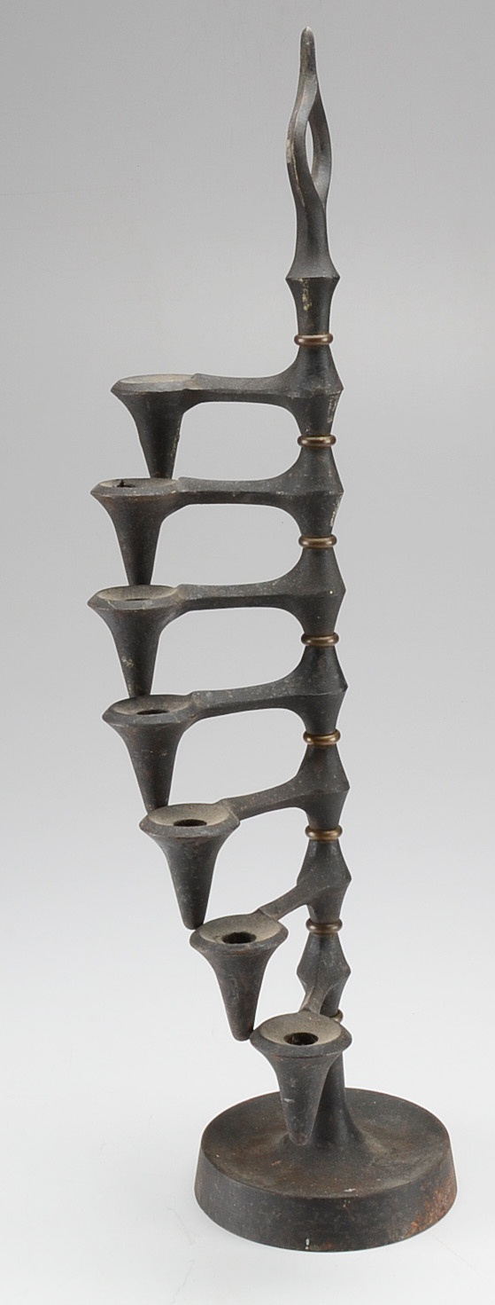 Cast Iron Dansk Candle Tree