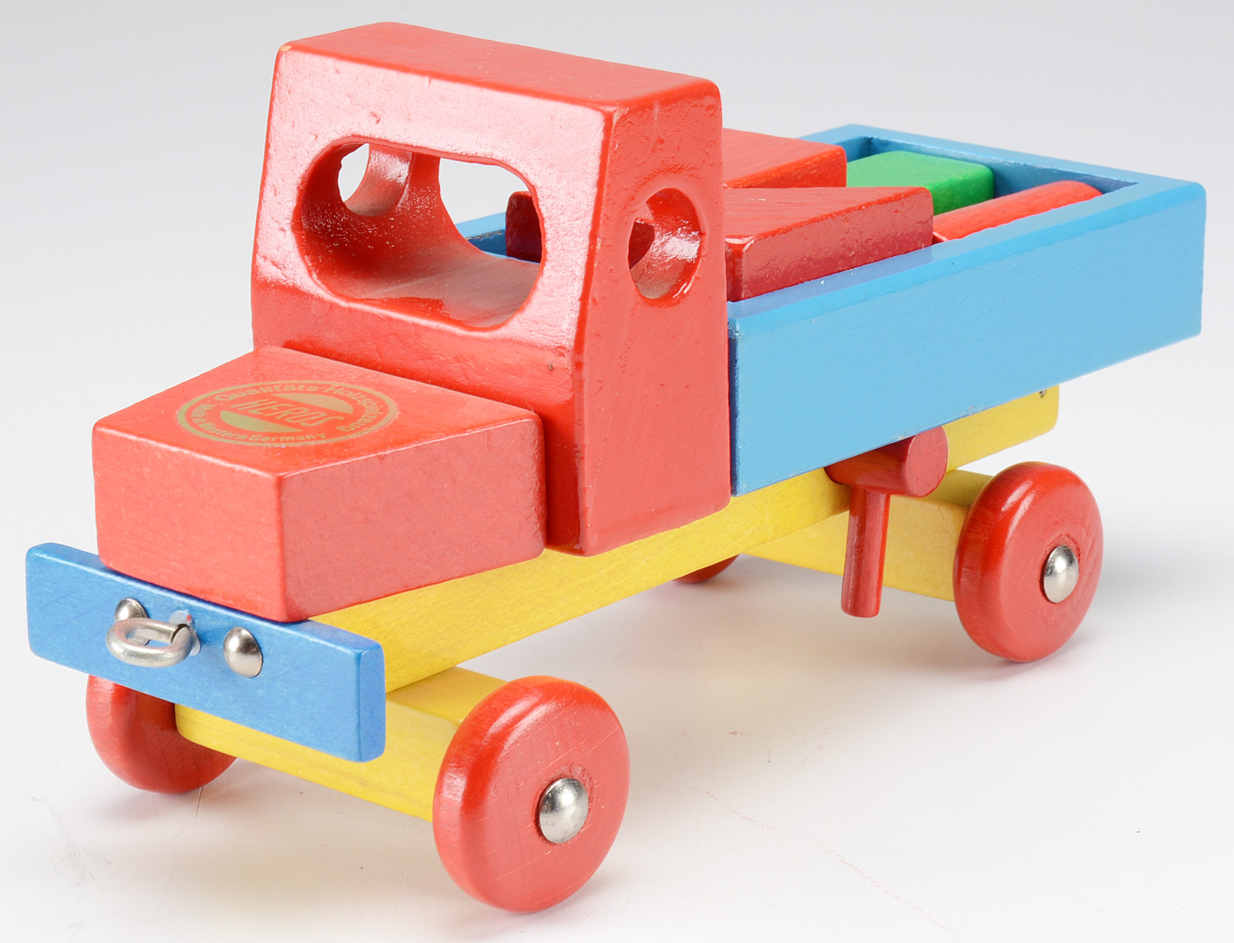 Vintage Painted Wooden Heros Toys