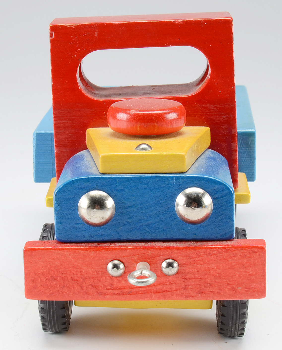 Vintage Painted Wooden Heros Toys