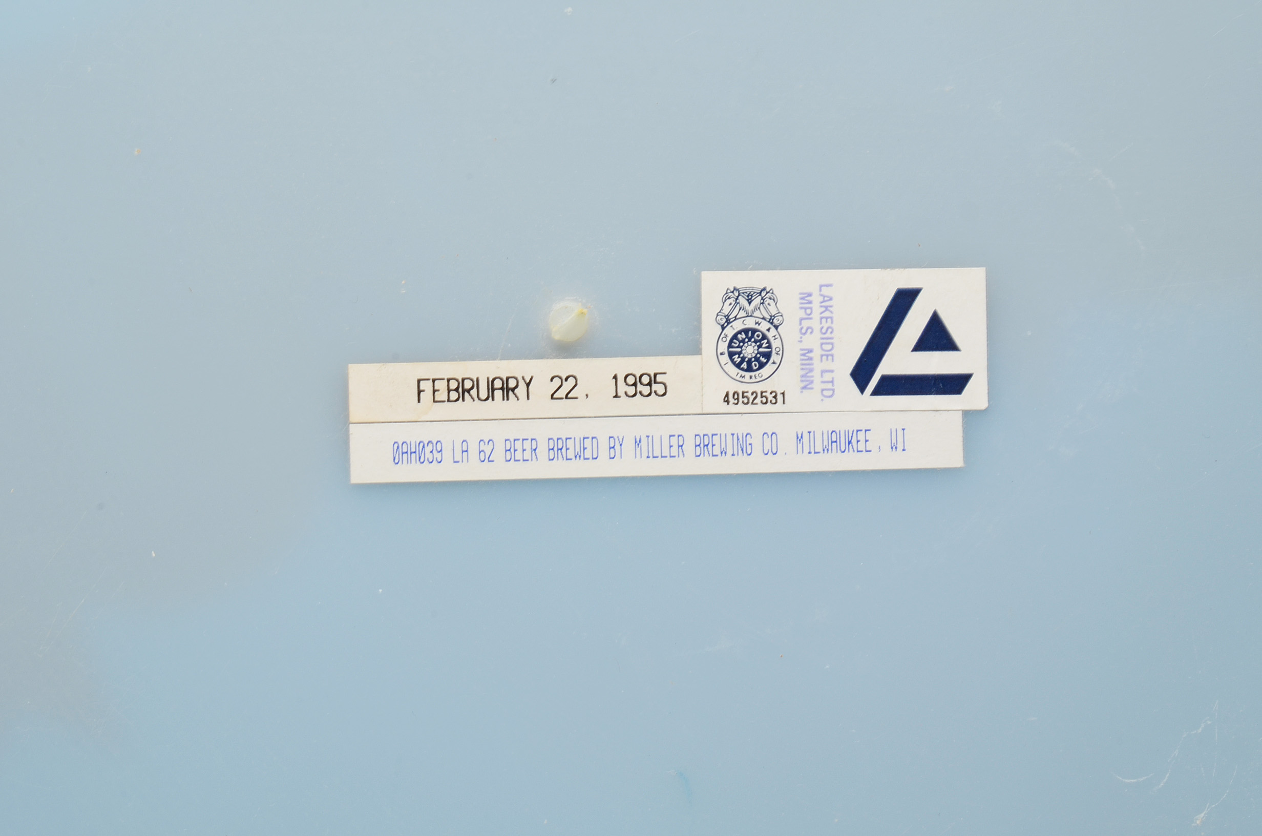 Icehouse Bottlecap Wall Sign