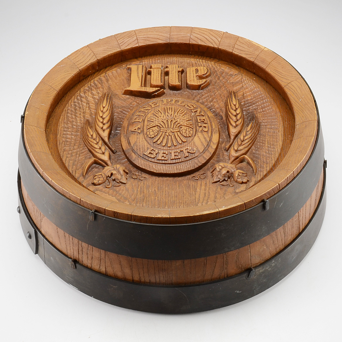 Miller Lite Barrel Head Wall Sign