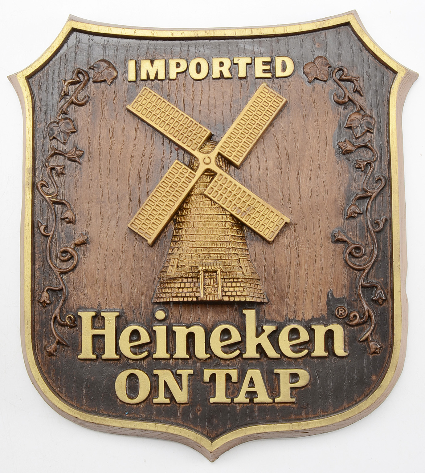Lot of Heineken Beer Signs