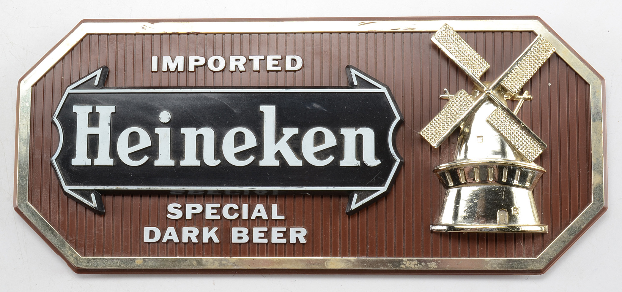 Lot of Heineken Beer Signs