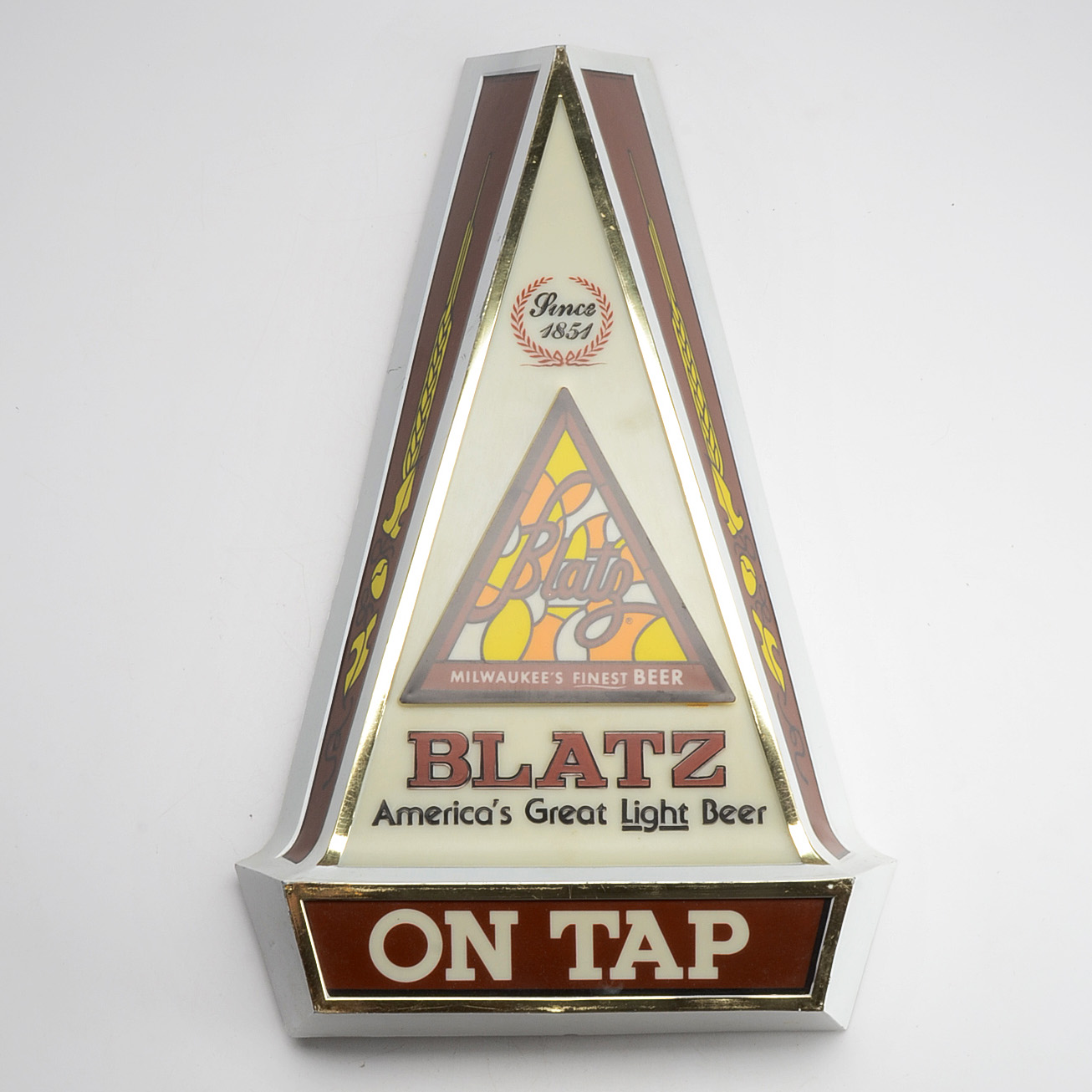 Blatz Beer Wall Sign