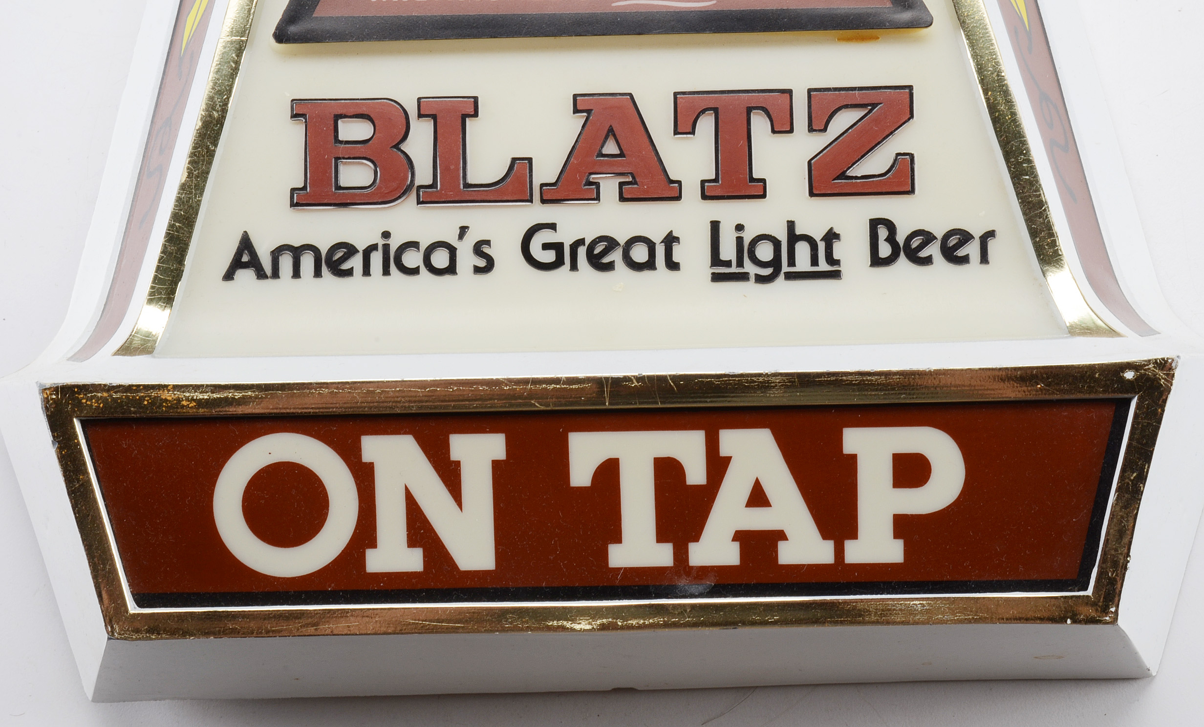 Blatz Beer Wall Sign
