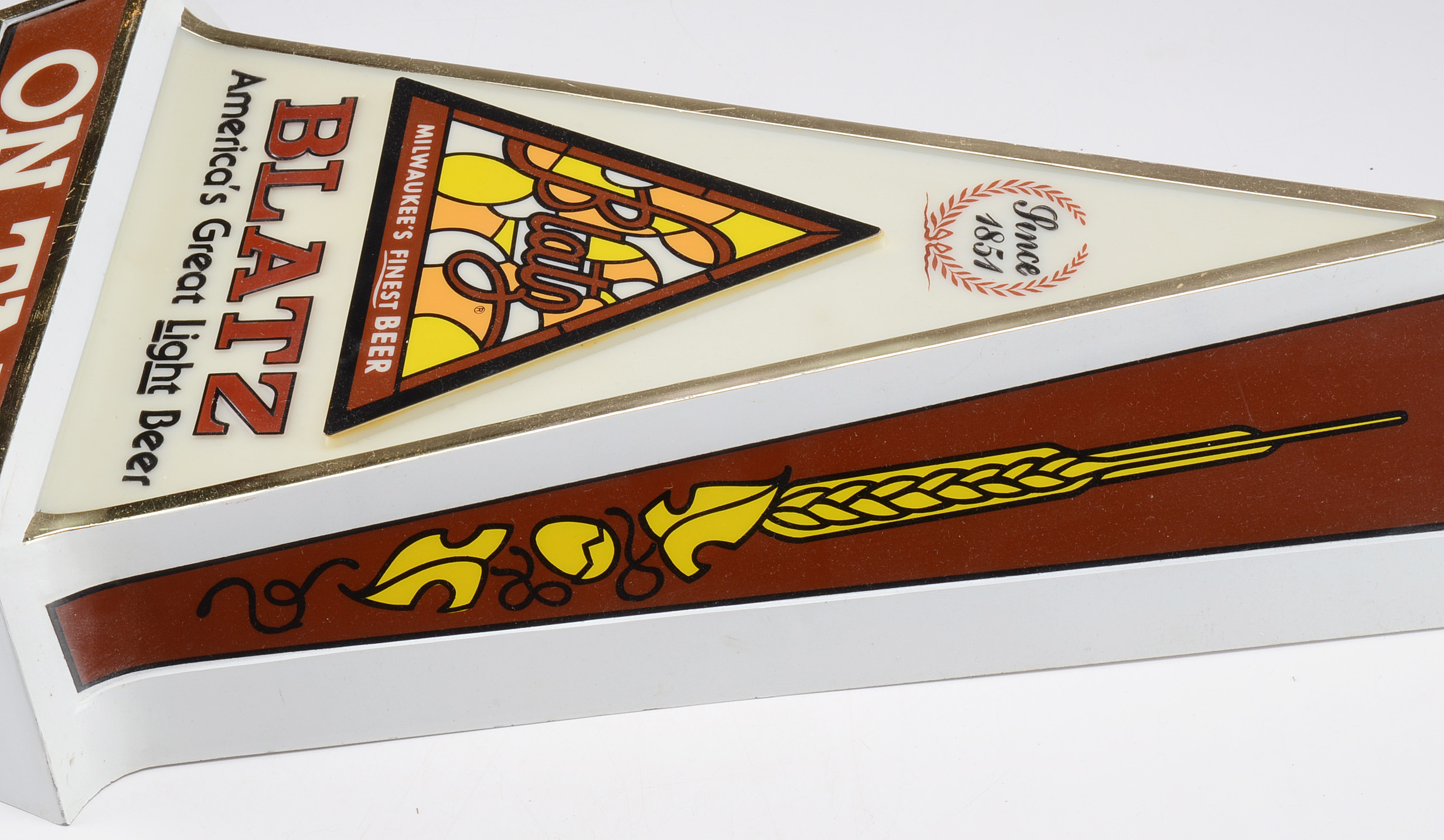 Blatz Beer Wall Sign