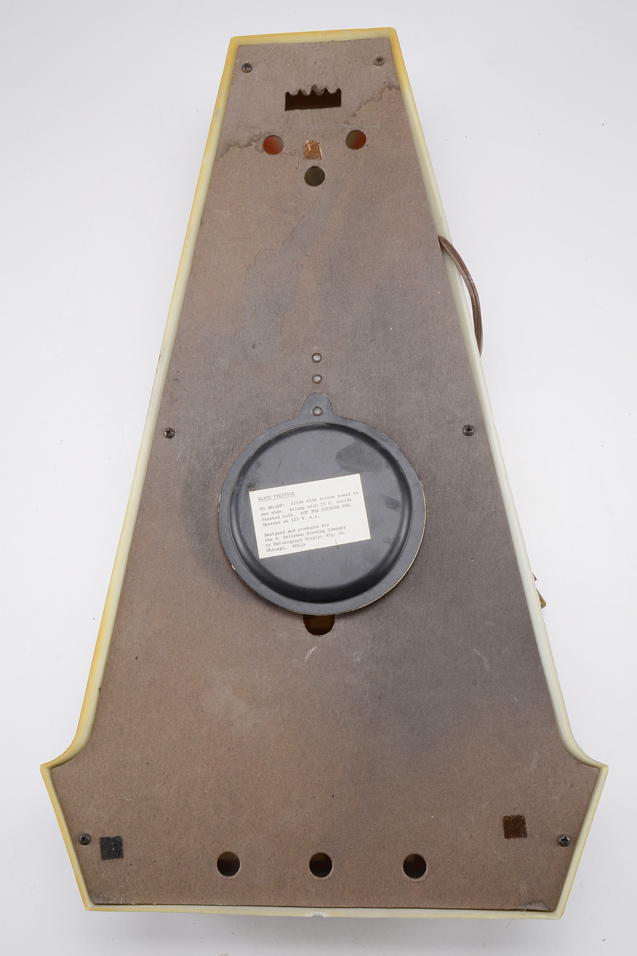 Blatz Beer Wall Sign