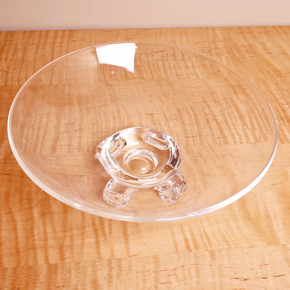 Steuben Footed Crystal Bowl