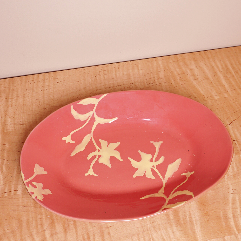 Colorful Bionda-Bruna Italian Ceramic Serving Pair