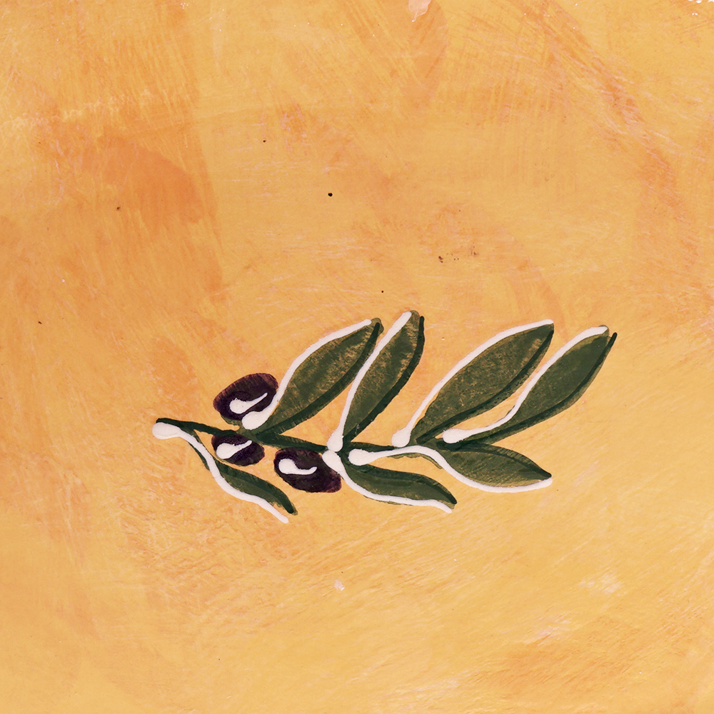 Colorful Bionda-Bruna Italian Ceramic Serving Pair