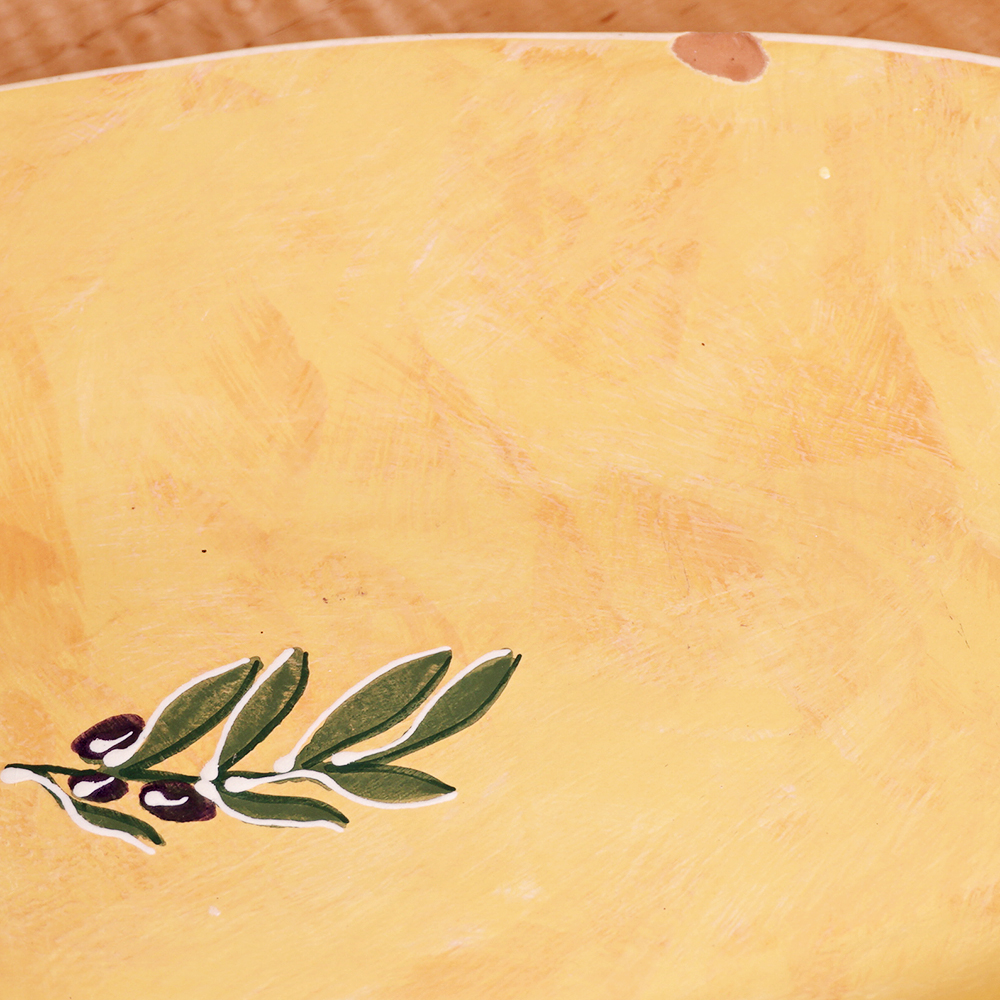 Colorful Bionda-Bruna Italian Ceramic Serving Pair