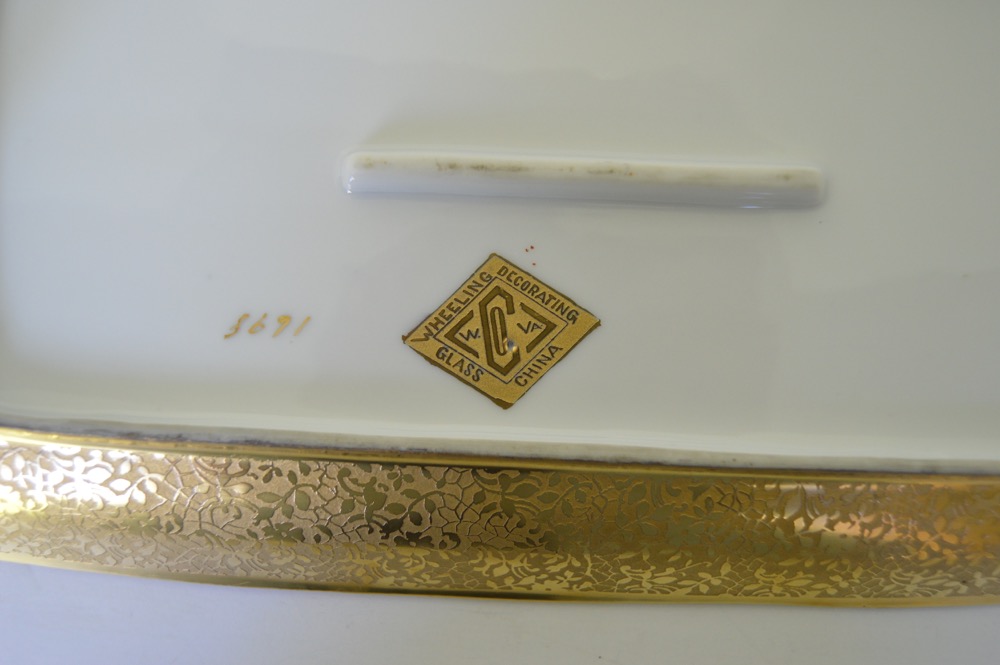 Wheeling 14K Gold Serving Pieces