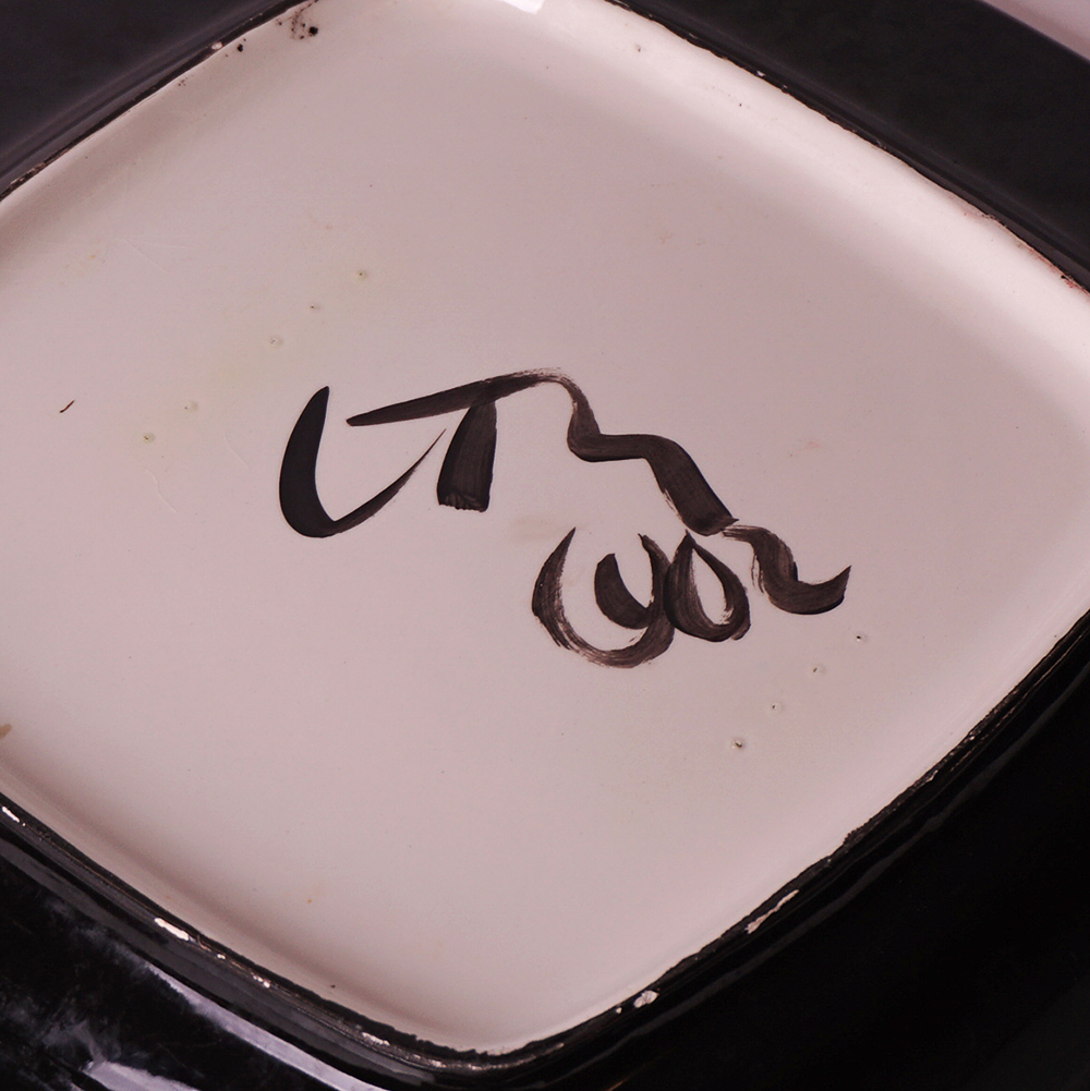 Colorful Hand Decorated Floral Serving Dishes