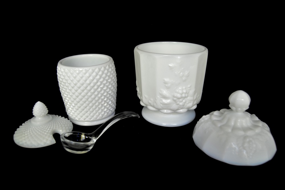 Vintage Milk Glass Collection