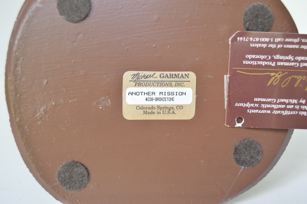 Michael Garman "Another Mission" Sculpture