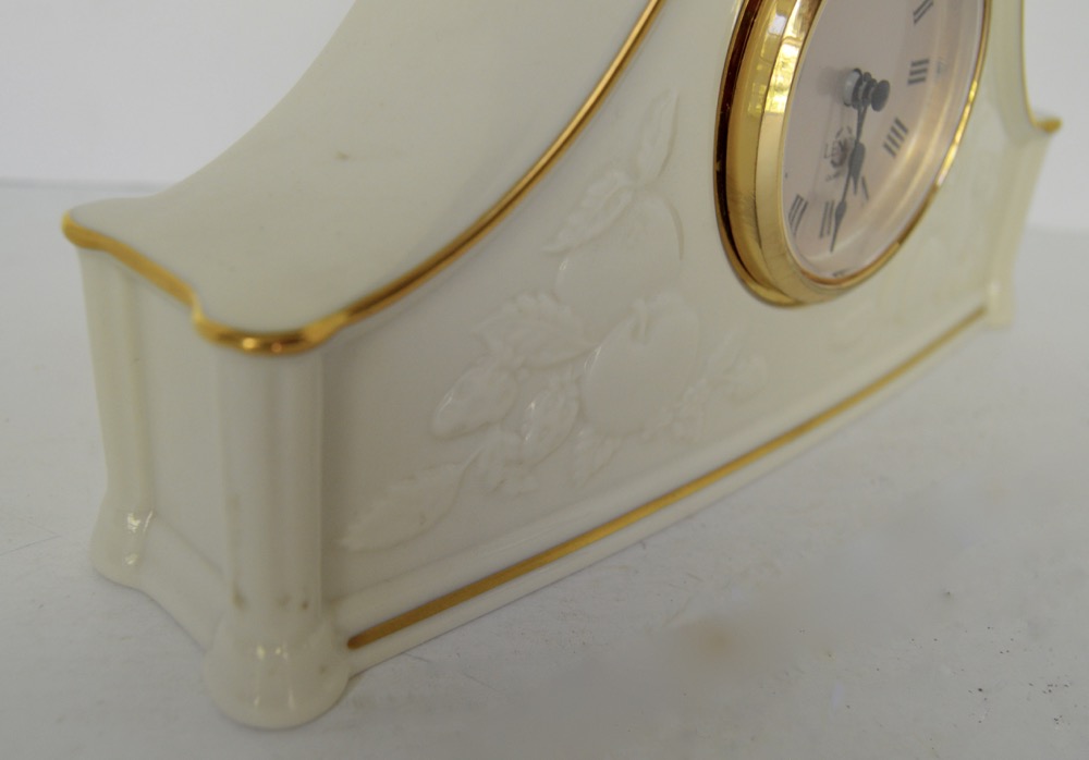 Lenox "Fruits of Life" Mantel Clock