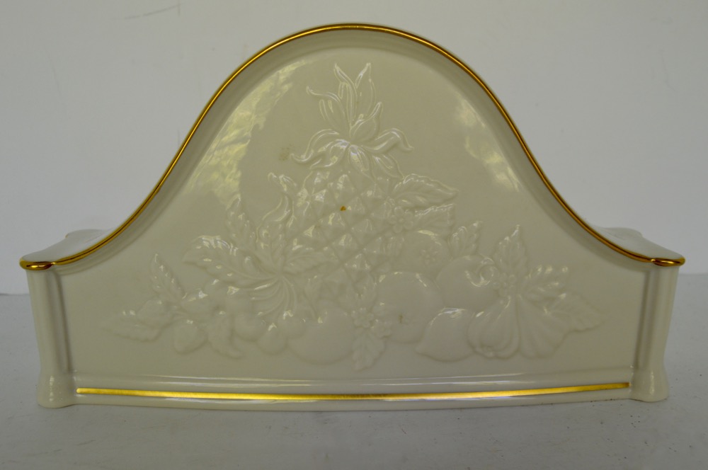 Lenox "Fruits of Life" Mantel Clock