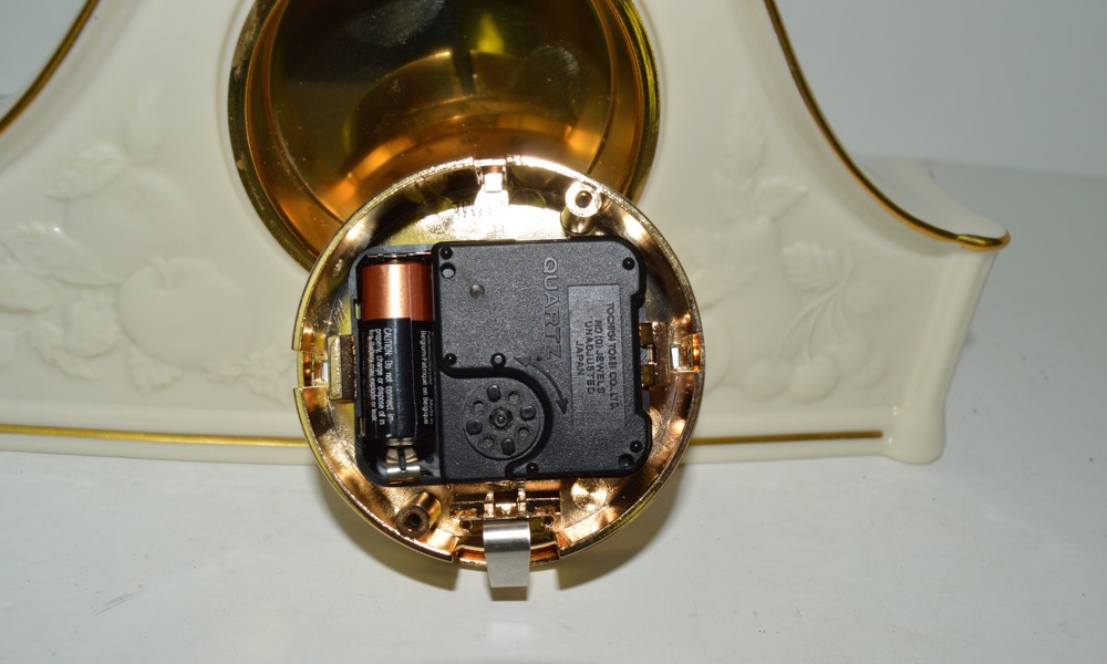 Lenox "Fruits of Life" Mantel Clock