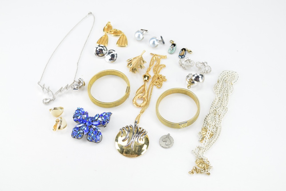 Vintage Signed Costume Jewelry