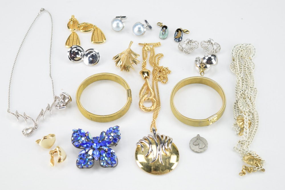 Vintage Signed Costume Jewelry