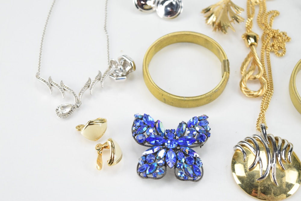 Vintage Signed Costume Jewelry