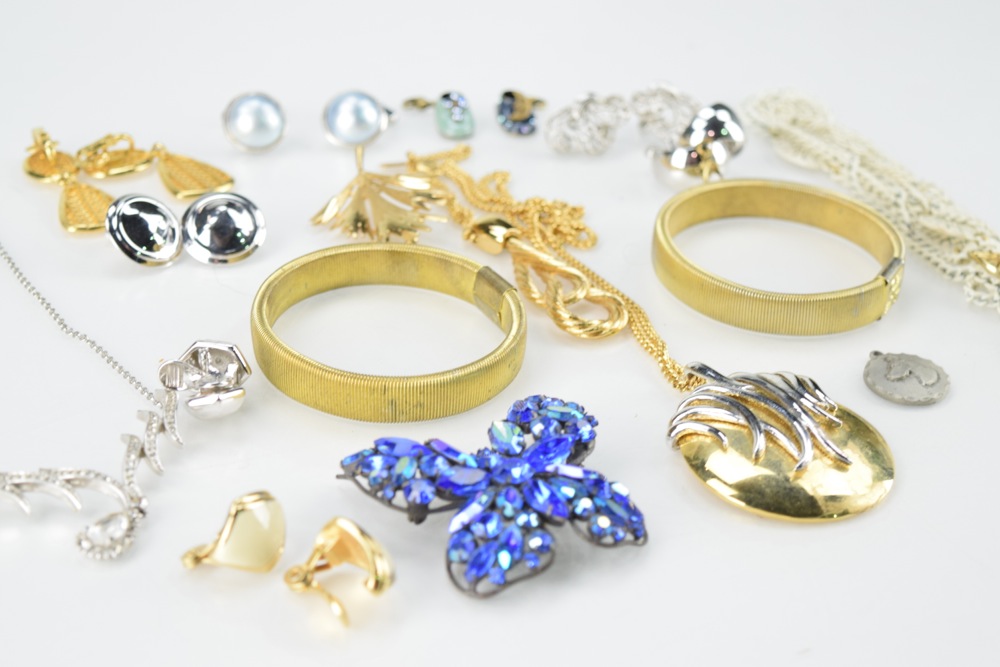 Vintage Signed Costume Jewelry