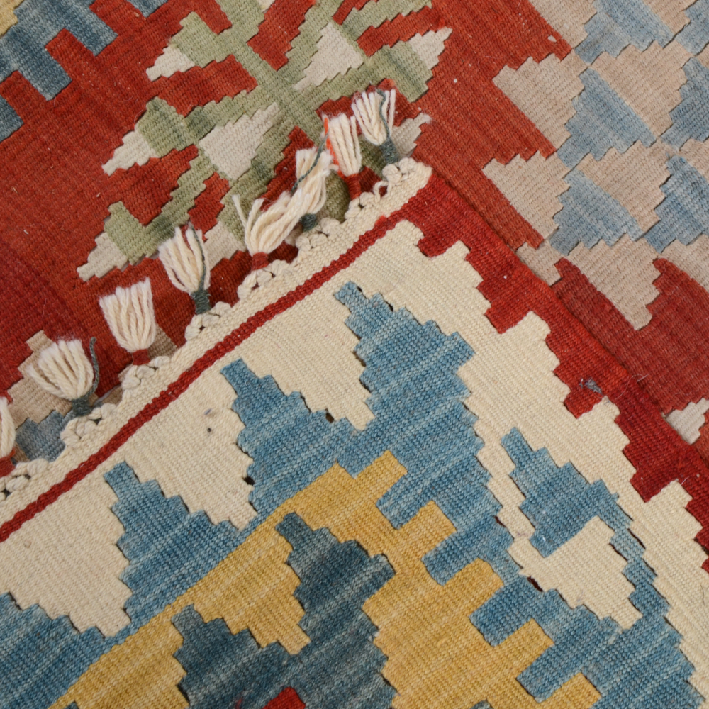 Handwoven Kazak Kilm