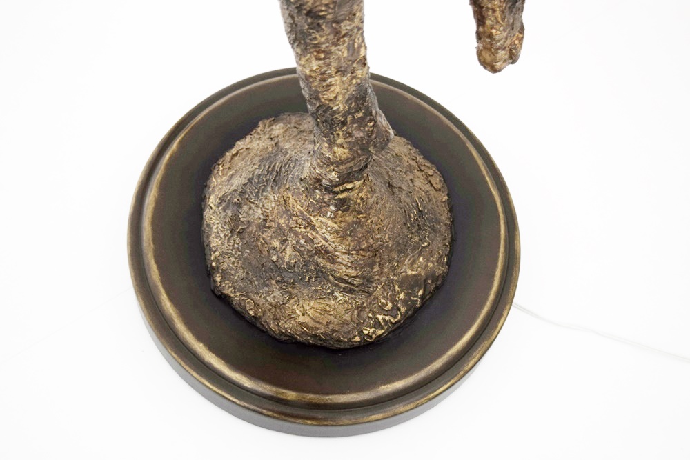 Pair of Modern Giacometti Inspired Torchiere Floor Lamps