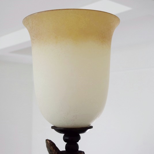 Pair of Modern Giacometti Inspired Torchiere Floor Lamps