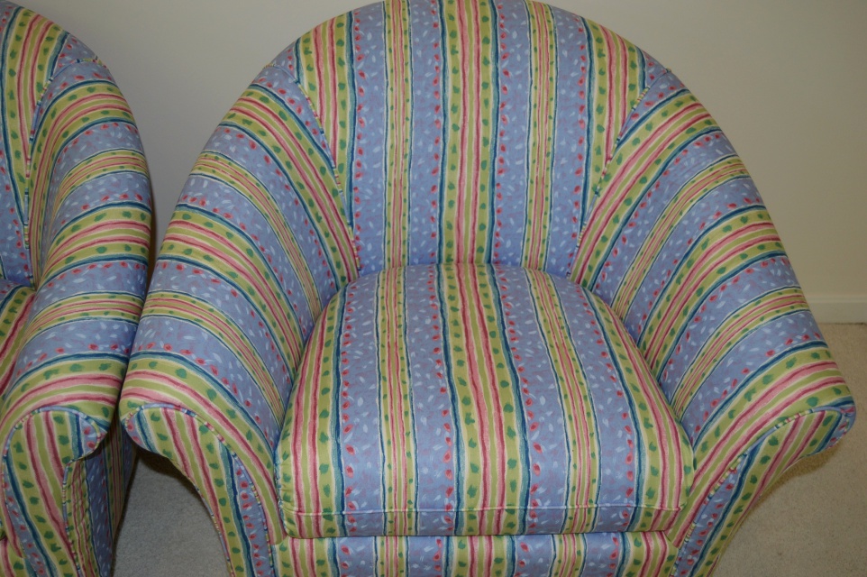 Pair of Custom Upholstered Chairs