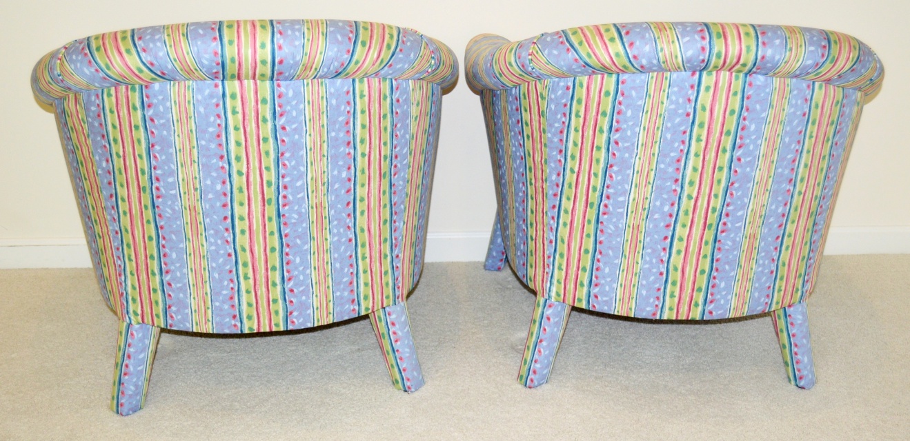 Pair of Custom Upholstered Chairs