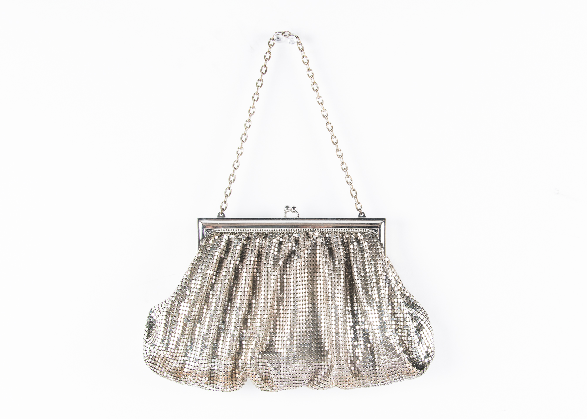 Vintage Whiting & Davis Silver Mesh purse