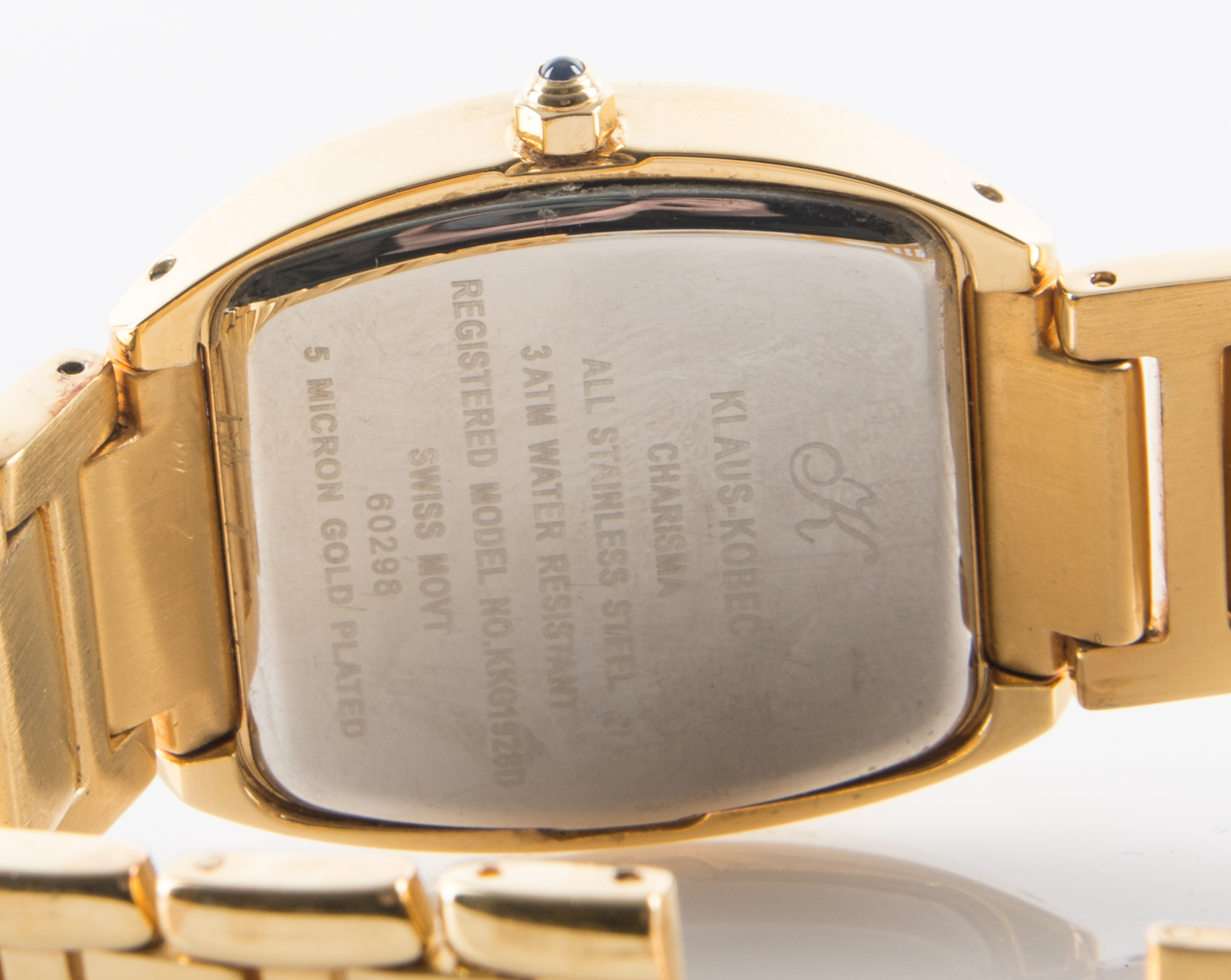 Men's Klaus Kobec Watch with 18 Brilliant Cut Diamonds