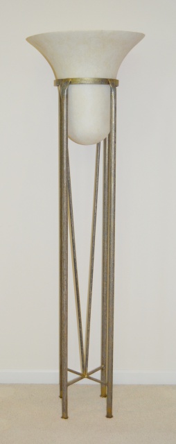 Floor Urn with Metal Stand