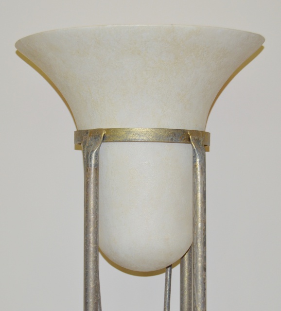 Floor Urn with Metal Stand