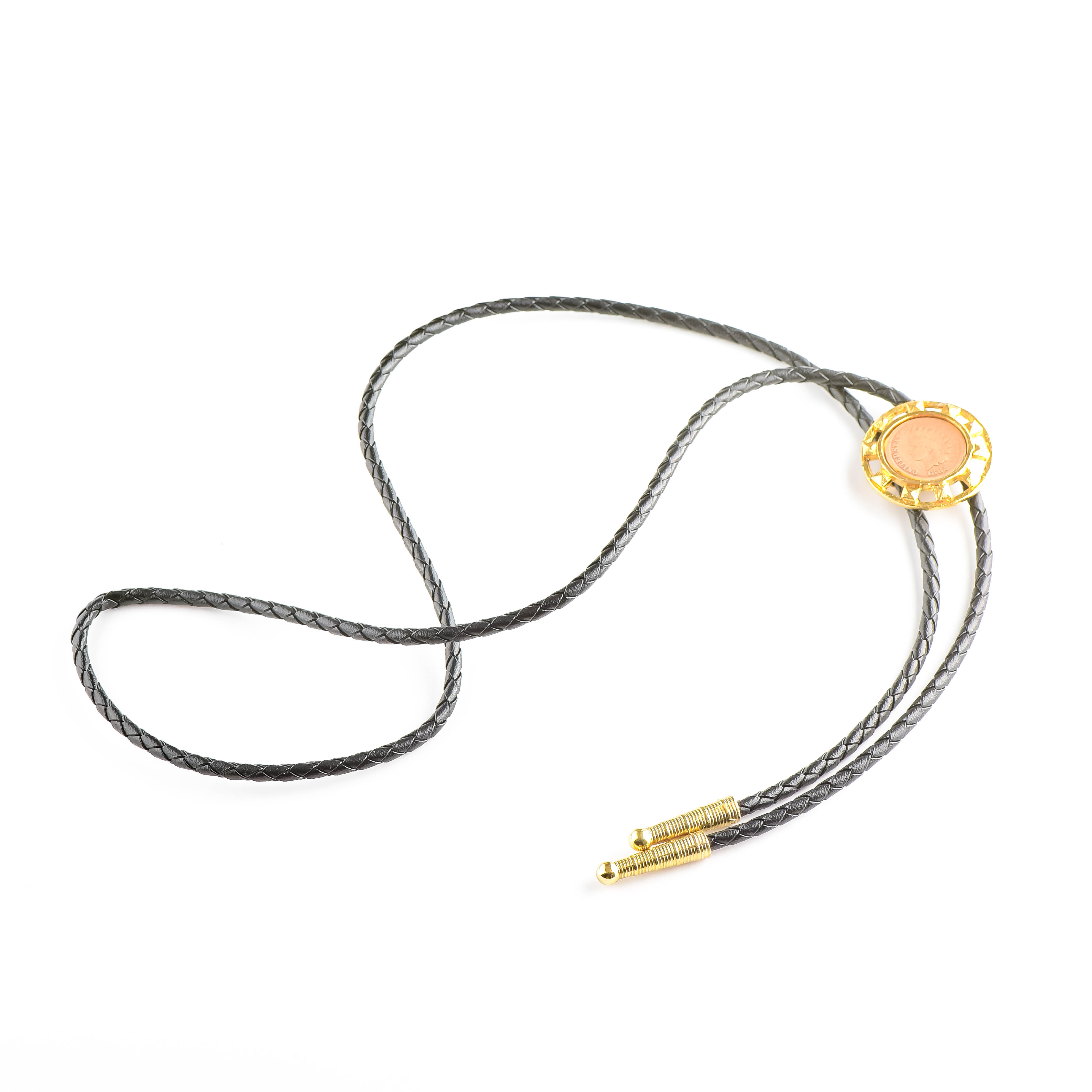 Bolo Tie with 1882 Indian Head Penny