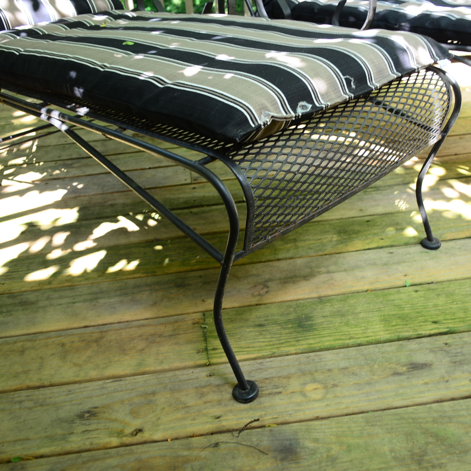 Cast Iron Adjustable Lounge Chairs