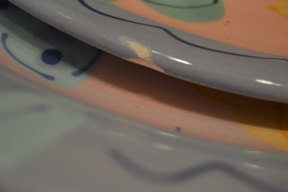 Susan Painter Hand Painted Serving Pieces