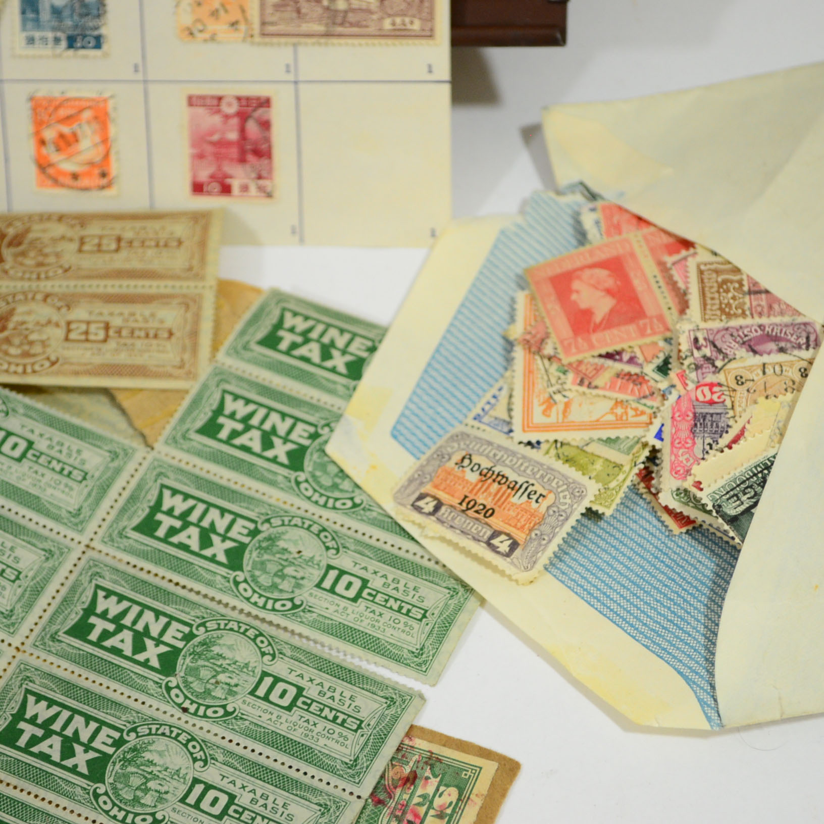 Collection of Vintage Stamps