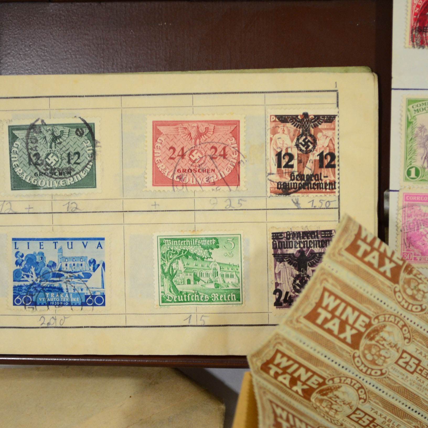 Collection of Vintage Stamps