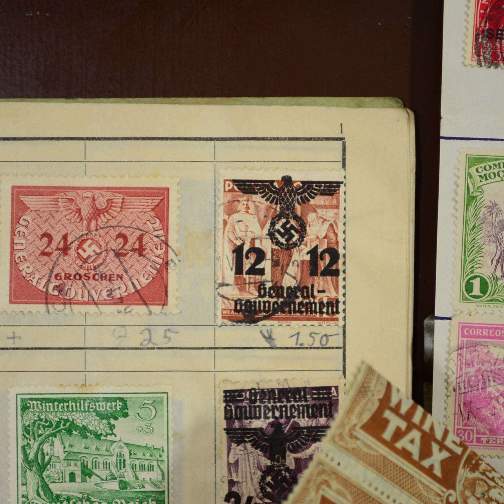 Collection of Vintage Stamps